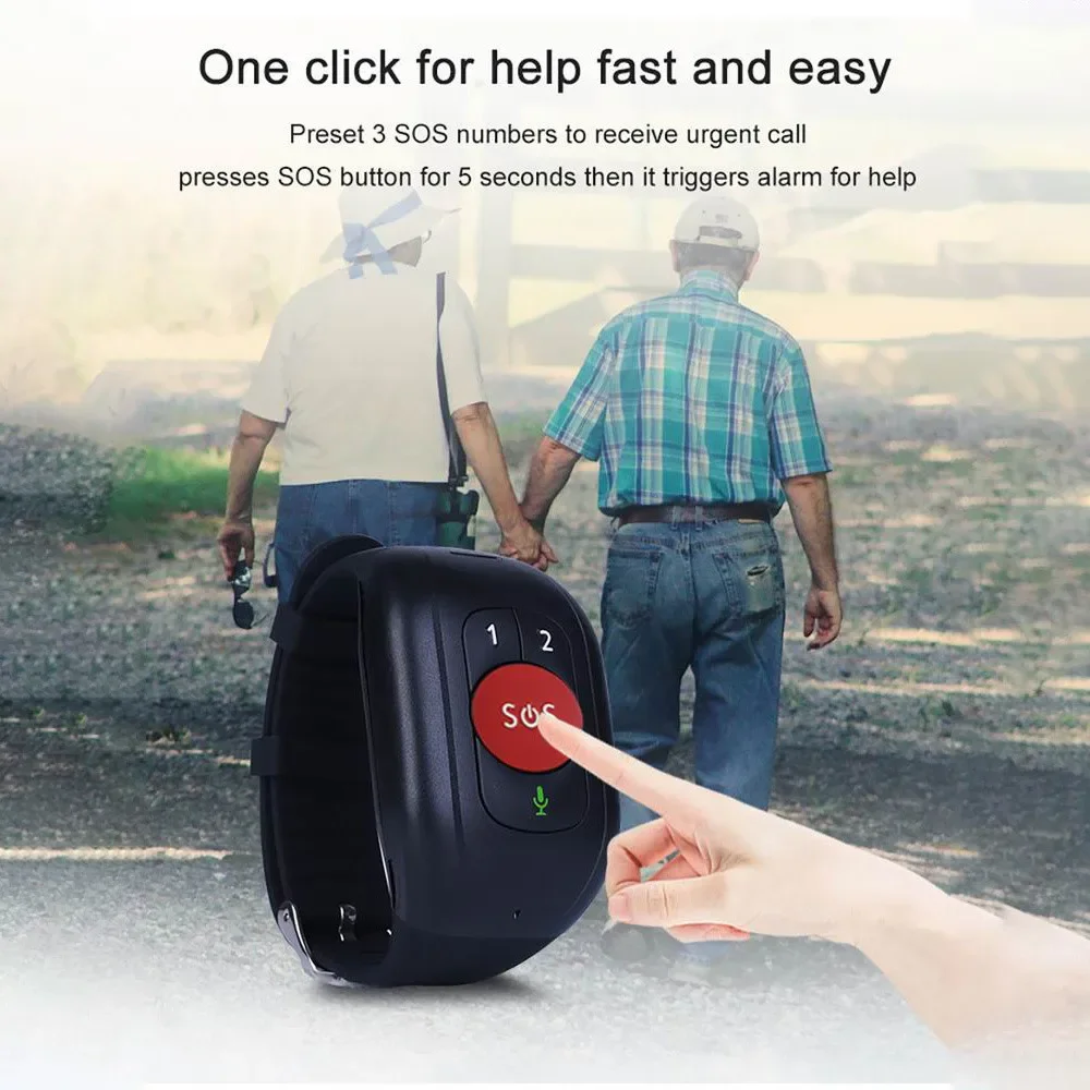 Elderly 4G LTE SOS Watch GPS T - Fall Detection Watch recensie en prijs