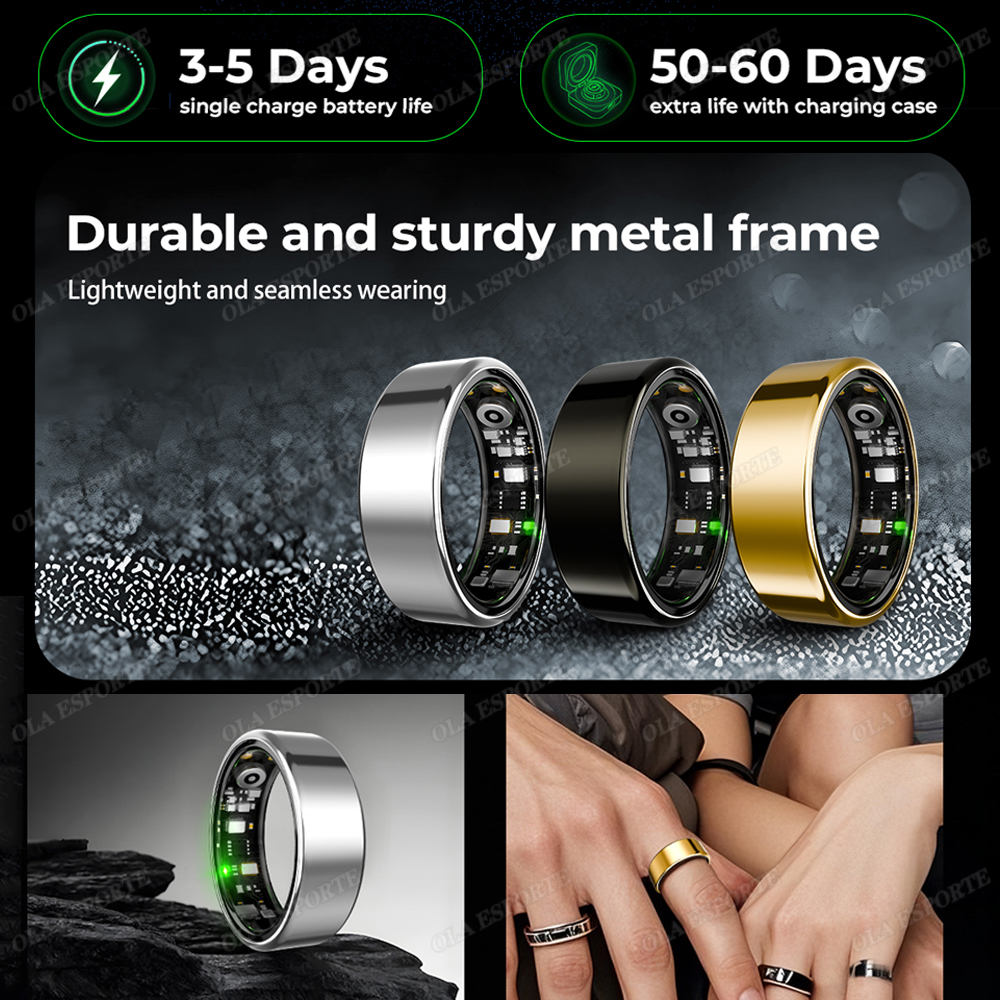New R09 Smart Ring Men Women w - Temperature Ring Skin recensie en prijs