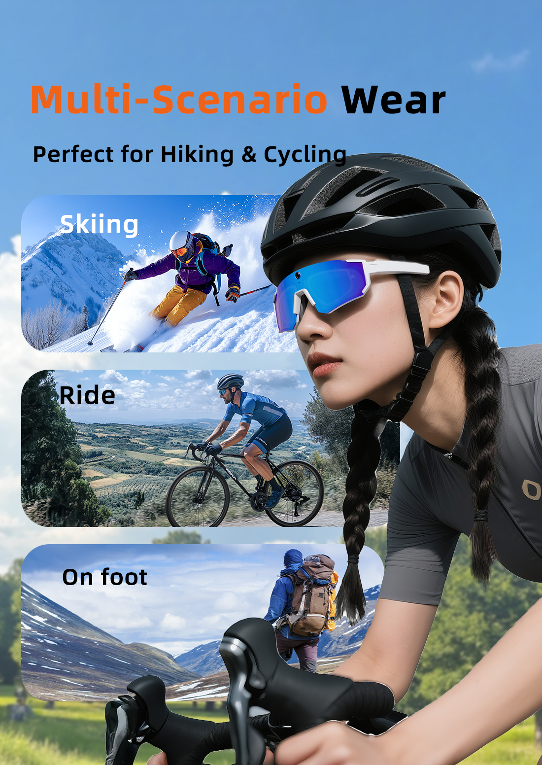 HD 4K 800WCamera 32GB Sport Sm - Smart Glasses Lens recensie en prijs