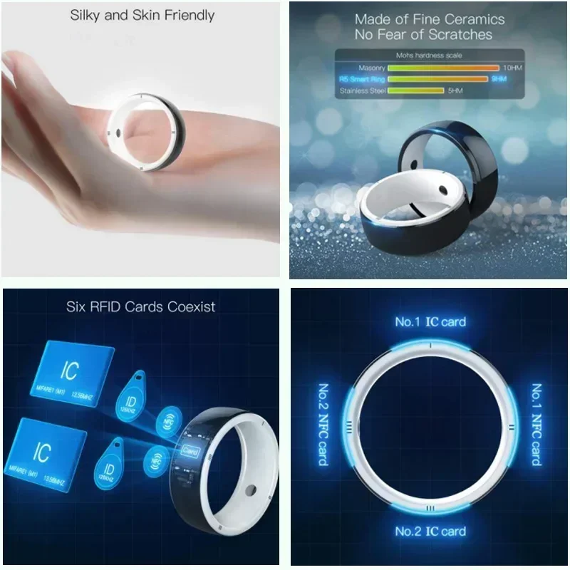 Smart Ring 6 RFID Cards Disk S - Smart Ring Nfc Pay recensie en prijs