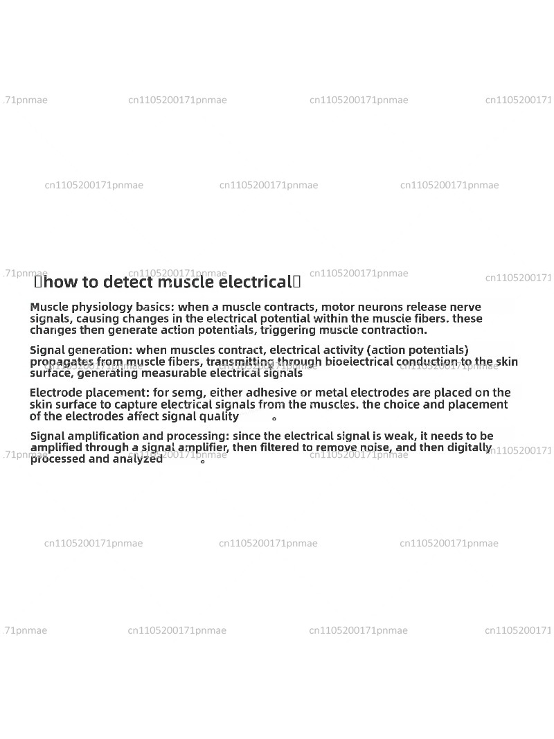 Dry Electrode SEMG Sensor EMG  - Muscle Sensor Emg recensie en prijs