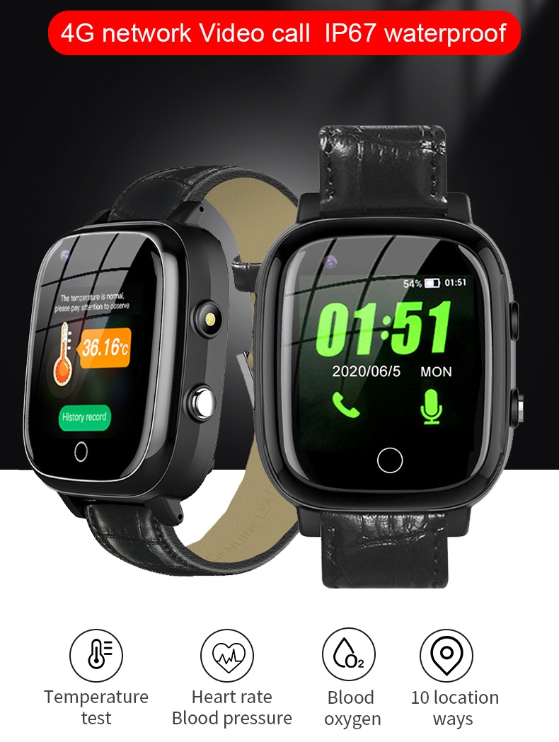 Elderly Smart Watch For Senior - Fall Detection Watch recensie en prijs