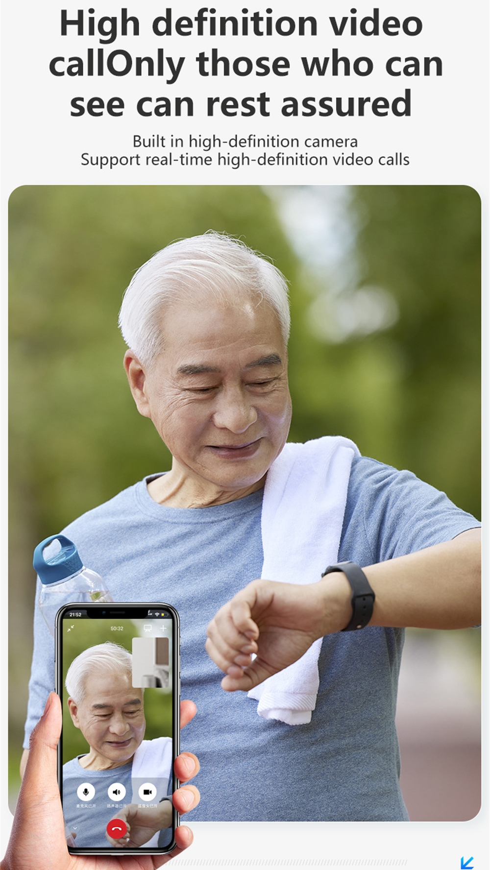 GPS Positioning Fall Detection - Fall Detection Watch recensie en prijs