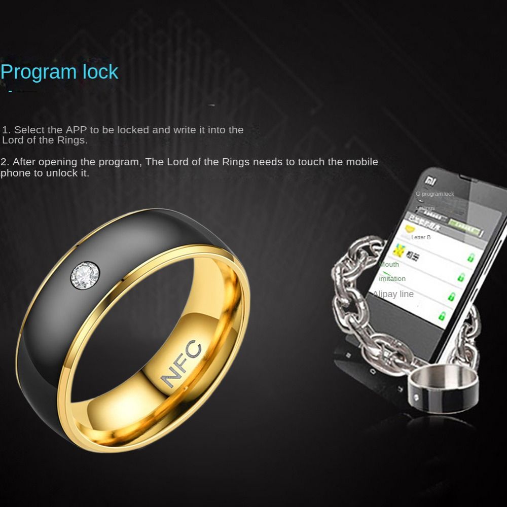 Stainless Steel NFC Smart Ring - Smart Ring Nfc Pay recensie en prijs