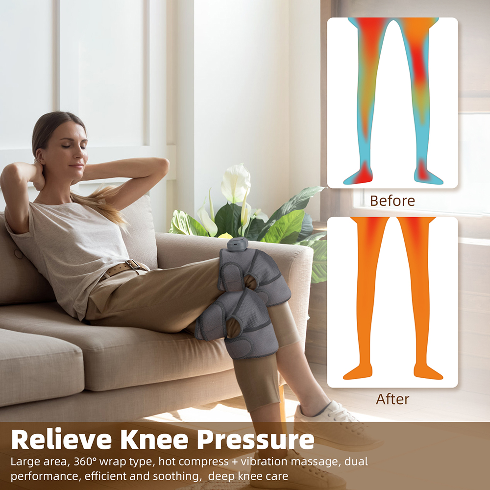 3 in 1 Cordless Heating Vibrat - Smart Knee Wrap recensie en prijs